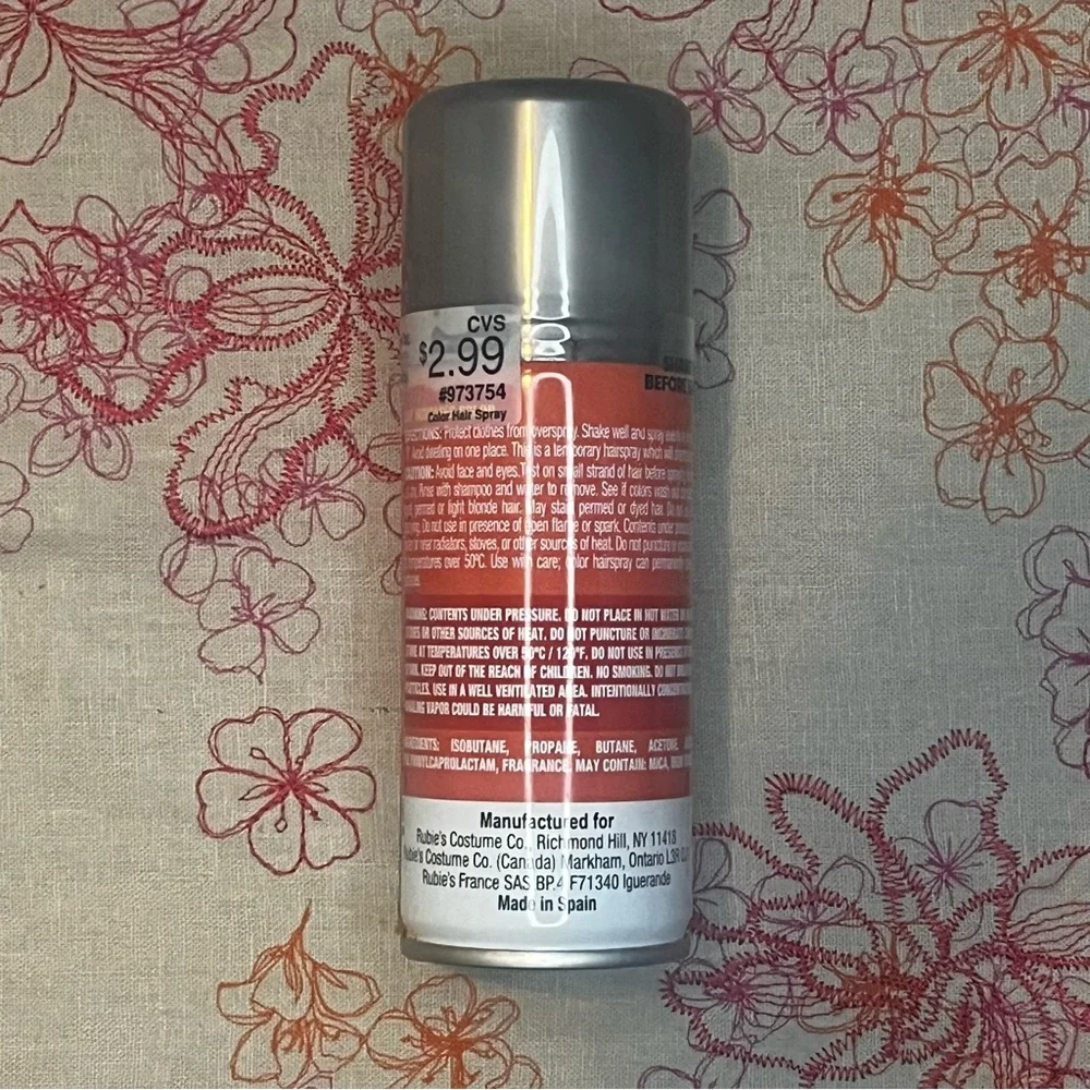Free with purchase - Silver Color Hair Spray